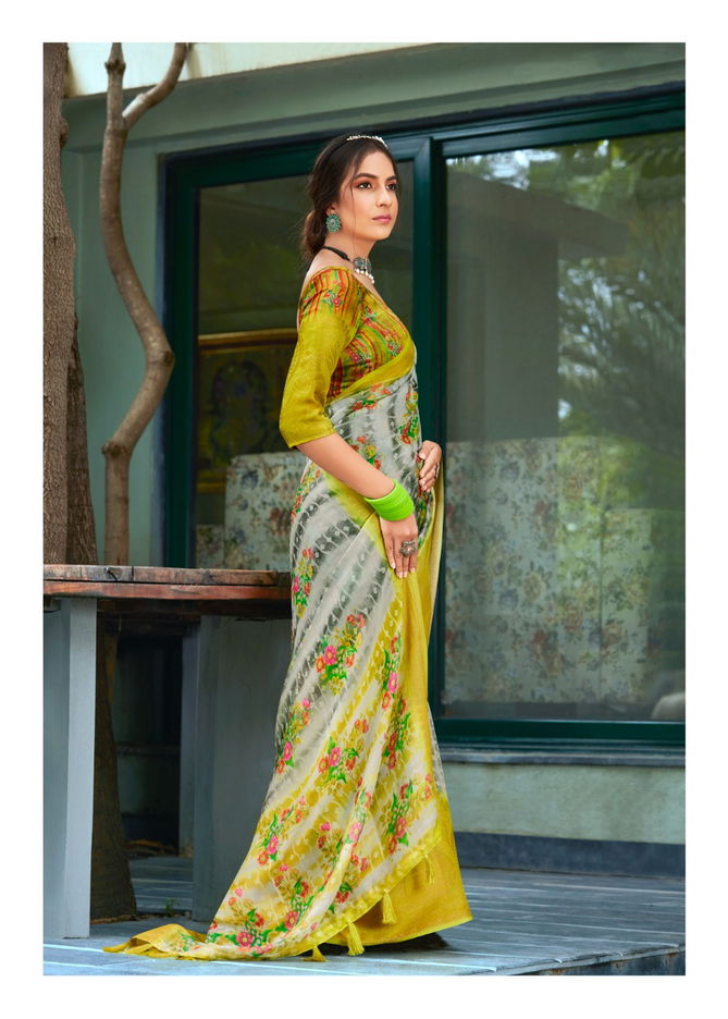 Gowri Silk By Shreyans Printed Sarees Catalog